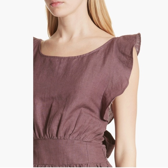 Free People Erin Minidress, Brown, Size M - Picture 4 of 10